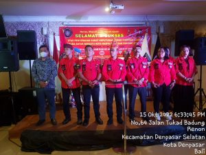 KETUA DPD PEMUDA BATAK BERSATU PROVINSI BALI RESMI MELANTIK PENGURUS DPC DENPASAR PEMUDA BATAK BERSATU.