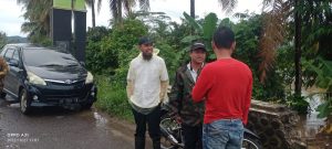 Dinas PUPR Pesawaran Turun Meninjau Kebajiran Di Desa Tanjung Rejo