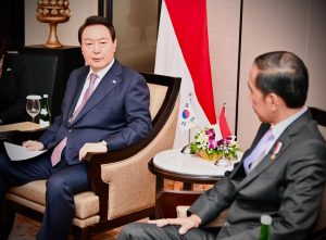 Presiden Jokowi Hadiri Pertemuan dengan Pebisnis Korea