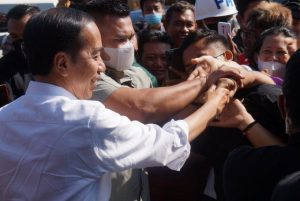 Sinergitas TNI-Polri amankan Kunker Presiden RI di Pasar Badung