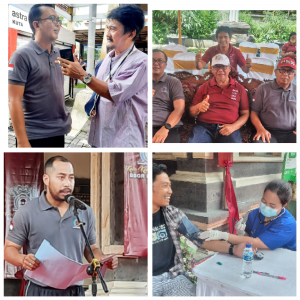 Bulan Bhakti Gotong Royong LPM Kelurahan Kuta Badung mengusung tema KUTA KEMBALI BANGKIT berlangsung meriah.