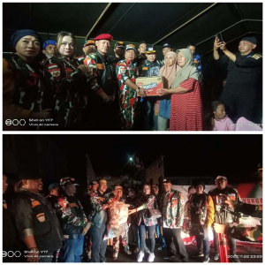 LASKAR MERAH PUTIH bergerak cepat beri bantuan korban Gempa Cianjur.