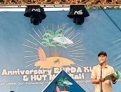 Meriahnya acara pembukaan dan acara 1st Anniversary BUPDA Kuta BALI dan HUT ke 1 MIO BALI dipantai Kuta