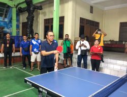 Walikota, Jaya Negara Buka Tenis Meja Antar Dusun se- Dauh Puri Kauh