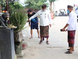 Penataan Pantai Sanur Selesai.Sekda Alit Wiradana Tinjau Kebersihan dan Penataan Pedagang