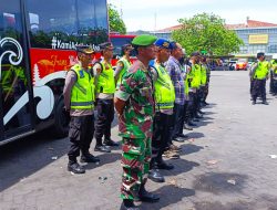Apel Kesiapan Pengamanan Malam Tahun Baru 2023 Kapolsek Kuta Tekankan Kewaspadaan Namun Tetap Humanis