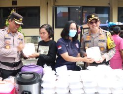 Dirangkaikan Dengan Kenaikan Pangkat Personel, Polresta Denpasar Undang Pelaku UMKM