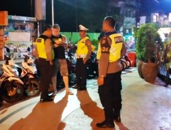 Tekan Kriminalitas Kawasan Hiburan Malam, Polsek Kuta Lakukan Patroli Kegiatan Rutin Yang Ditingkatkan