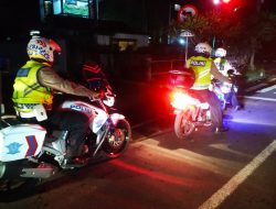 Cegah Kejahatan Jalanan Dan Aksi Balapliar Polsek Kuta Gencar Lakukan Patroli Subuh