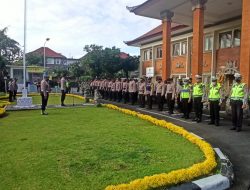 Polresta Denpasar Terjunkan Puluhan Personel Pengamanan Sidang Putusan SP3 Kasus Dugaan Penistaan Agama