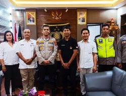 Kapolsek Kuta Terima Audensi Panitia Pemilihan Kecamatan Dalam Rangka Silaturahmi Dan Jalin Komunikasi