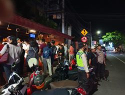 Patroli Dialogis Satpamobvit Polresta Denpasar Pastikan Kawasan Wisata Sanur Aman