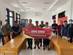 Bang Kumis, Sambang di Hari Kamis Polsek Densel Kunjungi Kantor Bendesa Adat Sidakarya