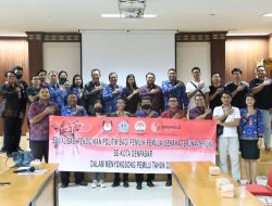Bersinergi Dengan KPU dan BawasluPemkot Denpasar Adakan Sosialisasi Pendidikan Politik Pemilih Pemilih Pemula se kota Denpasar