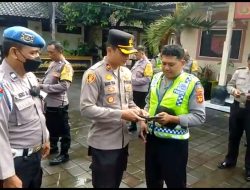 Tingkatkan Disiplin Personil, Kanit Provos Polsek Densel Laksanakan Gaktibplin