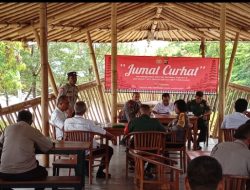 Jumat Curhat, Kapolsek Denpasar Timur Bersama Tripika Eratkan Silaturrahmi