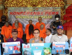 Awal Tahun 2023, Satresnarkoba Polresta Denpasar Amankan 14 Tersangka