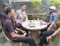 Bhabinkamtibmas Kelurahan Peguyangan Ajak Para Wilayah Bersama Jaga Keamanan Lingkungan