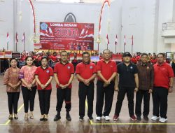 Serangkaian HUT Kota Denpasar Ke 235 Jaya Negara Buka Lomba Senam Sicita Antar OPD dan PKK Desa/Kelurahan
