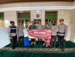 Sambang di Hari Kamis Polsek Densel Kunjungi Masjid Assyuhada Serangan