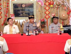 Menindak Lanjuti Program Jumat Curhat, Kapolsek Denpasar Barat Kunjungi Pakabar Bali Serap Keluhan Warga Masyarakat