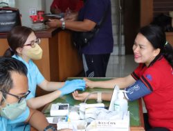 Meriahkan Bulan K3, Pemprov Bali Gelar Donor Darah dan Demo APAR