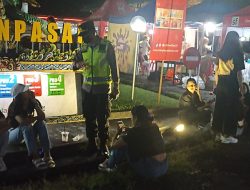Personil Polsek Denpasar Timur (Dentim) Melaksanakan Pengamanan Konser Musik