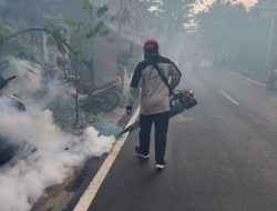 Tekan Kasus DBD Puskesmas I Denpasar Timur Lakukan Fogging Fokus