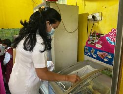 Cegah Meluasnya Penggunaan Nitrogen Cair Pada Panganan, Puskesmas Densel IV Pantau Kantin Sekolah
