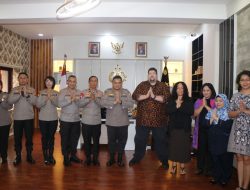 Wakapolda Bali Terima Kunjungan KA Sebasa Polri dan Staff Kedubes Amerika Serikat