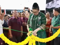 Arahan Ketua Dekranasda Provinsi Bali dalam acara Pembukaan Festival Karya Seni Disabilitas Bali