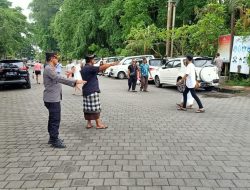 Pastikan Situasi Aman, Kapolsek Denpasar Timur (Dentim) Pantau Aktifitas Kunjungan Wisatawan