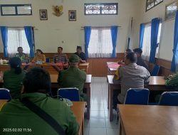 Pererat Silaturahmi dan Hubungan Kerjasama Dibidang Keamanan Desa, Kapolsek Denpasar Barat Temui Perbekel