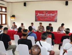 Kapolresta Dengarkan Curhatan Yowana Dan STT Di Denpasar Utara