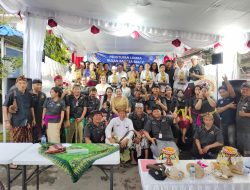 Perangkat desa dauh puri Peringati Bulan Bahasa Bali dengan kegiatan lomba