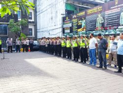 Kapolsek Kuta Pimpin Apel Jam Pimpinan Dirangkaikan Acara Pelepasan Personil Purnabakti Dan Mutasi Tugas