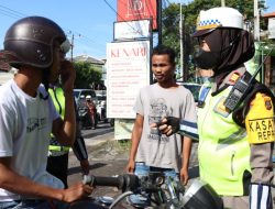 Hari Ke-2 Ops Keselamatan Agung 2023, Polresta Denpasar Berikan Puluhan Teguran Simpatik