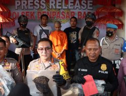 Polsek Denpasar Barat Amankan Pelaku Pembunuhan Pelajar SMK