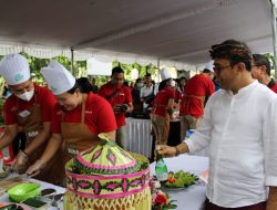 Meriahkan HUT Kota Denpasar ke 235, Seluruh Pimpinan OPD dan Perumda Ikuti Lomba Masak.