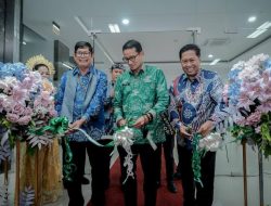 Salahuddin Uno Hadir Dalam Acara Peresmian Gedung Kuliah Terpadu Politeknik Pariwisata Makassar