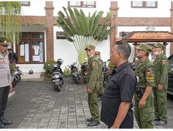 Tingkatkan Kemitraan, Kapolsek Denpasar Barat Latih Komponen Sipandu Beradat Tegal Kertha