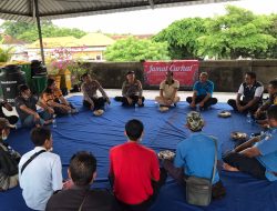 Ingin Peningkatan Ekonomi berjalan beriringan dengan Keamanan Kondusif, Kapolsek Denpasar Utara Dengarkan Curhatan para pedagang di Pasar Kreneng