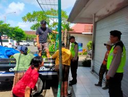 Cegah Permainan Harga Sembako pada Pedagang, Patroli Sambang Intensif digelar Polsek Denpasar Utara