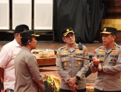 Jelang Piala Dunia U-20, Kapolresta Denpasar Dampingi Kapolda Bali Cek Proyek Renovasi Gedung Ksirarnawa Art Center