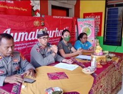 Laksanakan Program Jumat Curhat, Kapolsek Denpasar Timur Dengar Langsung Keluhan Warga