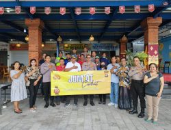 Jumat Curhat, Kapolsek Densel Dengar Aspirasi Masyarakat Desa Pemogan