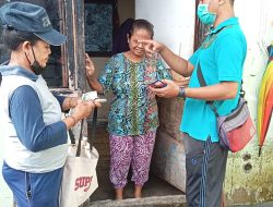 Antisipasi Virus DBD, Puskesmas I Denpasar Selatan Laksanakan PSN Di Banjar Tegal Sari Panjer