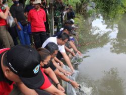 Meriahkan HUT ke 235 Kota Denpasar, Wawali Arya Wibawa Buka Lomba Mancing Air Deras Di Bendungan Tukad Mati Umadui