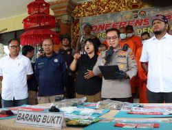 Sebulan Polresta Denpasar Amankan 32 Tersangka, Sita 2 Kg Ganja dan 2 Ribu Pil Koplo