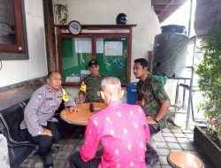 Bhabinkamtibmas Polsek (Dentim) melaksanakan kegiatan sambang